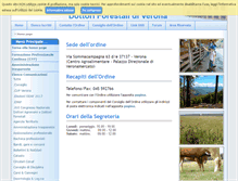 Tablet Screenshot of agronomi.vr.it